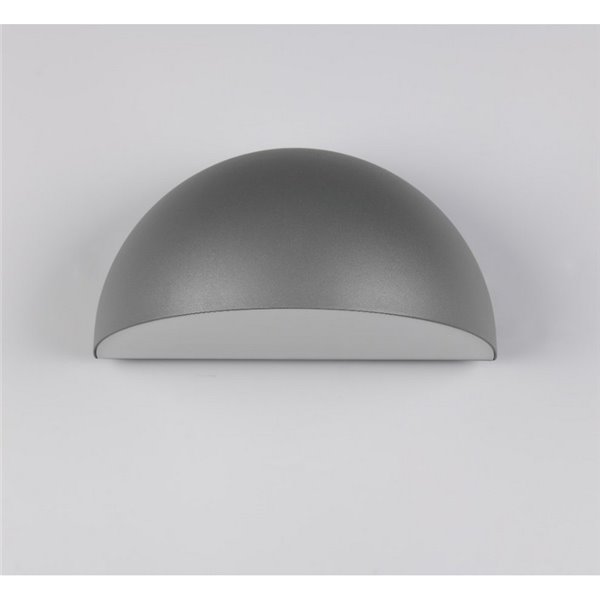 Luminária de parede externa MAAS, formato oval, alumínio fundido, lâmpada excl. 1x E27 máx. 10 W IP44