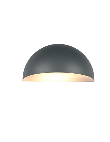 Applique d'extérieur MAAS, forme ovale, fonte d'aluminium, ampoule exclue. 1x E27 max. 10 W IP44