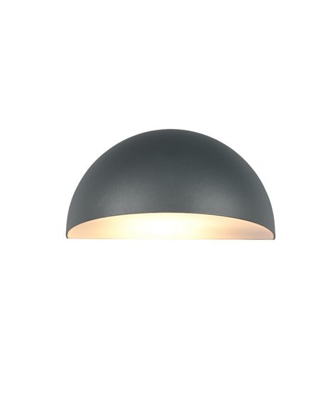 Applique d'extérieur MAAS, forme ovale, fonte d'aluminium, ampoule exclue. 1x E27 max. 10 W IP44