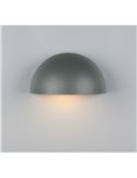 Aplique para exterior MAAS forma ovalada, aluminio fundido bombilla excl. 1x E27 max. 10W IP44