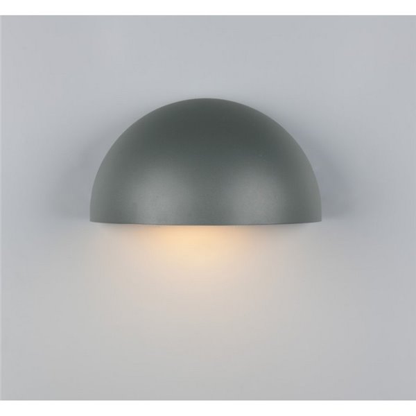 Applique d'extérieur MAAS, forme ovale, fonte d'aluminium, ampoule exclue. 1x E27 max. 10 W IP44
