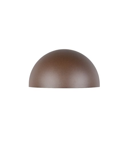 Aplique para exterior MAAS forma ovalada, aluminio fundido bombilla excl. 1x E27 max. 10W IP44