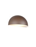Luminária de parede externa MAAS, formato oval, alumínio fundido, lâmpada excl. 1x E27 máx. 10 W IP44