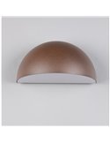 Applique d'extérieur MAAS, forme ovale, fonte d'aluminium, ampoule exclue. 1x E27 max. 10 W IP44