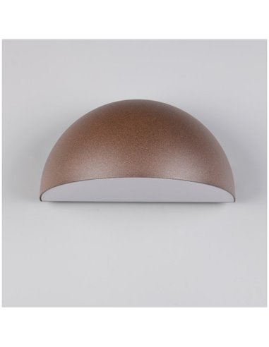 Applique d'extérieur MAAS, forme ovale, fonte d'aluminium, ampoule exclue. 1x E27 max. 10 W IP44