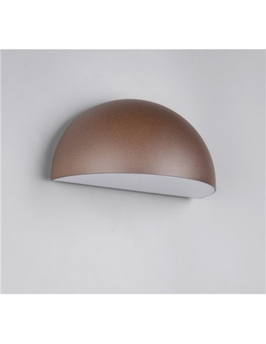 Applique d'extérieur MAAS, forme ovale, fonte d'aluminium, ampoule exclue. 1x E27 max. 10 W IP44