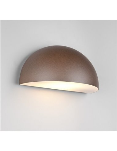 Applique d'extérieur MAAS, forme ovale, fonte d'aluminium, ampoule exclue. 1x E27 max. 10 W IP44