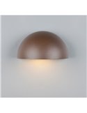 Luminária de parede externa MAAS, formato oval, alumínio fundido, lâmpada excl. 1x E27 máx. 10 W IP44