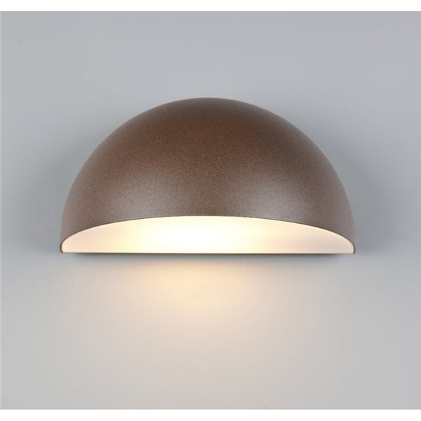 Applique d'extérieur MAAS, forme ovale, fonte d'aluminium, ampoule exclue. 1x E27 max. 10 W IP44