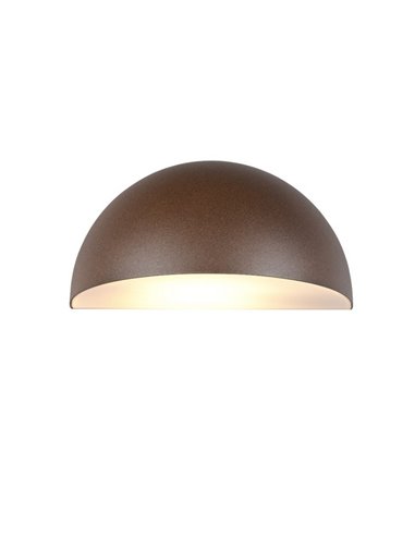 Luminária de parede externa MAAS, formato oval, alumínio fundido, lâmpada excl. 1x E27 máx. 10 W IP44