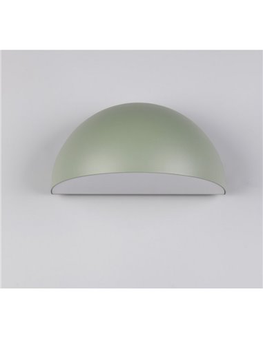 Aplique para exterior MAAS forma ovalada, aluminio fundido bombilla excl. 1x E27 max. 10W IP44