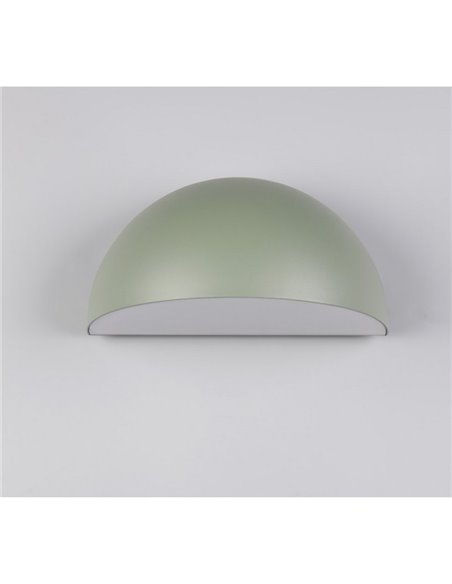 Applique d'extérieur MAAS, forme ovale, fonte d'aluminium, ampoule exclue. 1x E27 max. 10 W IP44