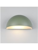 Applique d'extérieur MAAS, forme ovale, fonte d'aluminium, ampoule exclue. 1x E27 max. 10 W IP44