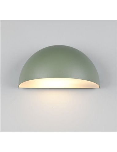 Applique d'extérieur MAAS, forme ovale, fonte d'aluminium, ampoule exclue. 1x E27 max. 10 W IP44