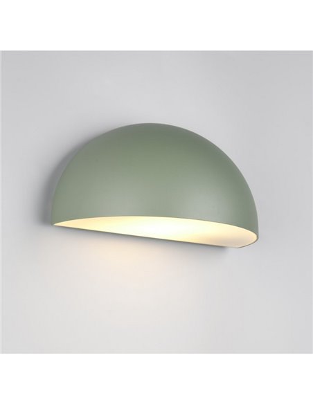 Applique d'extérieur MAAS, forme ovale, fonte d'aluminium, ampoule exclue. 1x E27 max. 10 W IP44