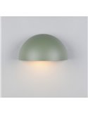 Aplique para exterior MAAS forma ovalada, aluminio fundido bombilla excl. 1x E27 max. 10W IP44