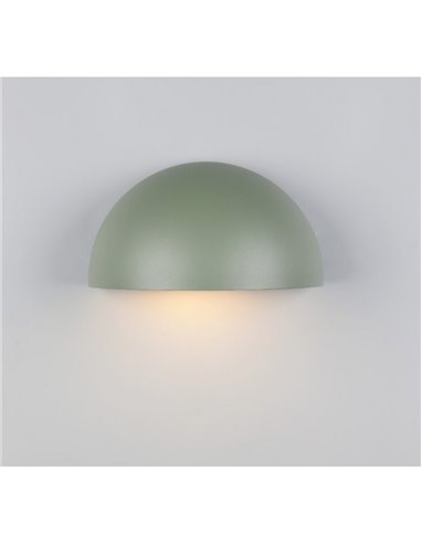 Aplique para exterior MAAS forma ovalada, aluminio fundido bombilla excl. 1x E27 max. 10W IP44