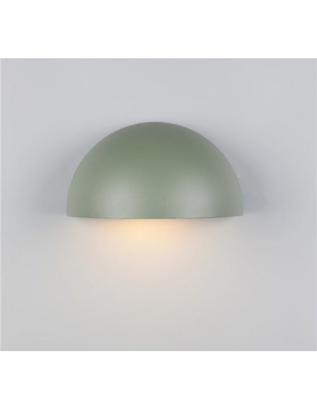 Applique d'extérieur MAAS, forme ovale, fonte d'aluminium, ampoule exclue. 1x E27 max. 10 W IP44