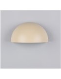 Luminária de parede externa MAAS, formato oval, alumínio fundido, lâmpada excl. 1x E27 máx. 10 W IP44