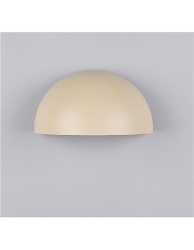 Luminária de parede externa MAAS, formato oval, alumínio fundido, lâmpada excl. 1x E27 máx. 10 W IP44