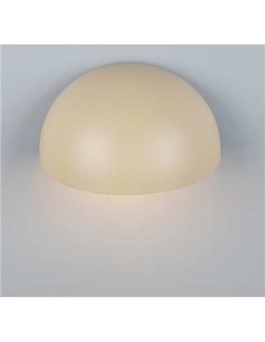 Luminária de parede externa MAAS, formato oval, alumínio fundido, lâmpada excl. 1x E27 máx. 10 W IP44