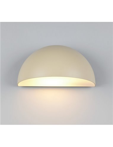 Aplique para exterior MAAS forma ovalada, aluminio fundido bombilla excl. 1x E27 max. 10W IP44