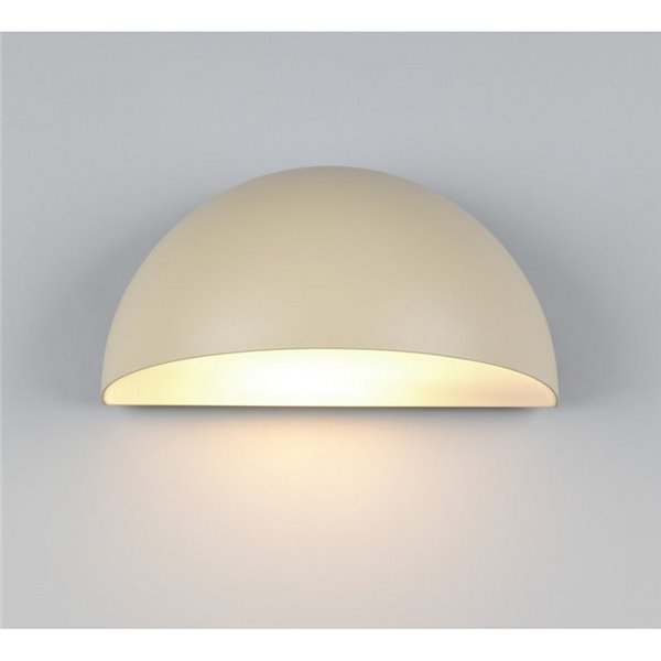 Aplique para exterior MAAS forma ovalada, aluminio fundido bombilla excl. 1x E27 max. 10W IP44