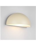 Aplique para exterior MAAS forma ovalada, aluminio fundido bombilla excl. 1x E27 max. 10W IP44