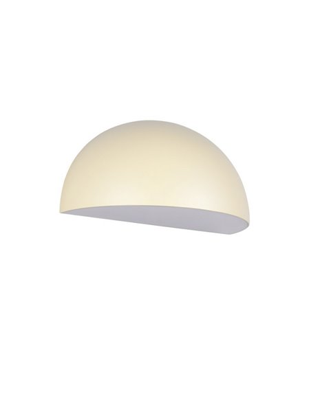 Aplique para exterior MAAS forma ovalada, aluminio fundido bombilla excl. 1x E27 max. 10W IP44