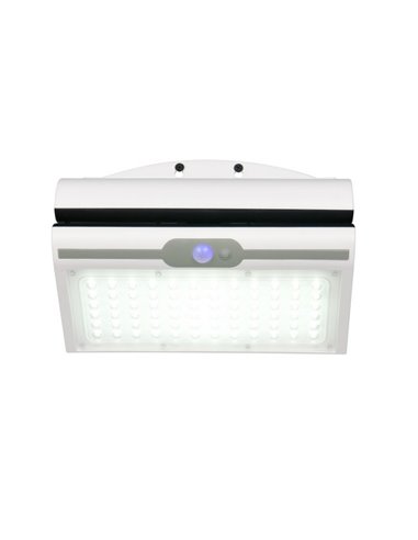 Aplique exterior solar MACAPA, con interruptor integrado, sensor de movimiento y oscuridad 5W  1x 390lm, 4000K IP44