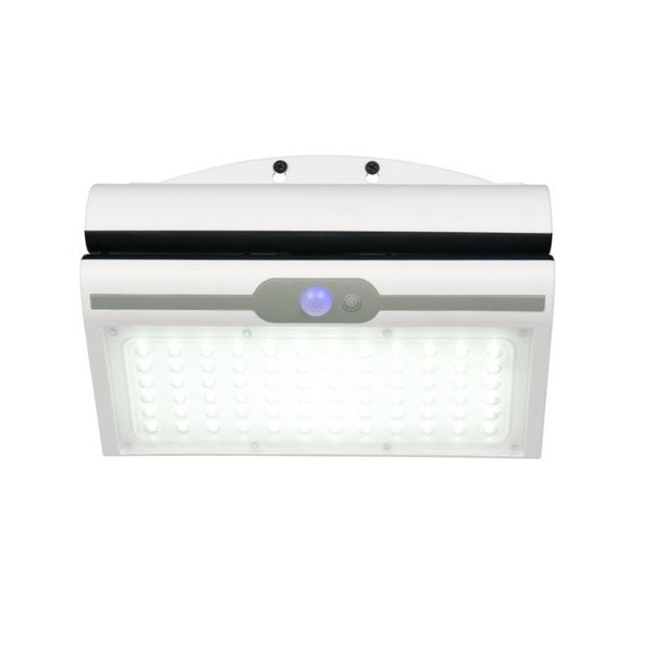 Aplique exterior solar MACAPA, con interruptor integrado, sensor de movimiento y oscuridad 5W  1x 390lm, 4000K IP44
