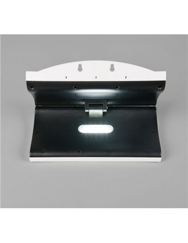 Luminária de parede solar externa MACAPA, com interruptor integrado, sensor de movimento e escuridão 5W 1x 390lm, 4000K IP44