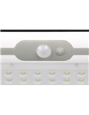 Aplique exterior solar MACAPA, con interruptor integrado, sensor de movimiento y oscuridad 5W  1x 390lm, 4000K IP44