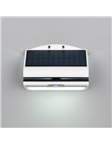 Aplique exterior solar MACAPA, con interruptor integrado, sensor de movimiento y oscuridad 5W  1x 390lm, 4000K IP44