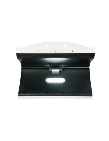 Aplique exterior solar MACAPA, con interruptor integrado, sensor de movimiento y oscuridad 5W  1x 390lm, 4000K IP44