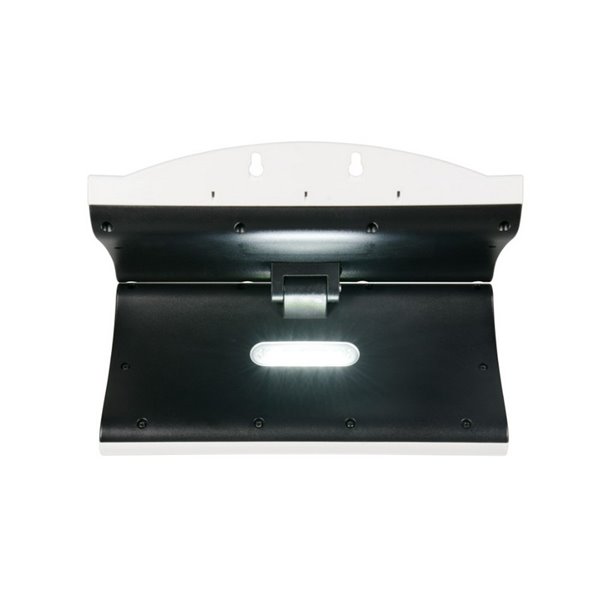 Aplique exterior solar MACAPA, con interruptor integrado, sensor de movimiento y oscuridad 5W  1x 390lm, 4000K IP44