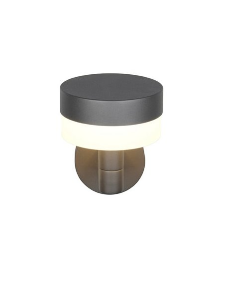 Aplique LED de pared MACKENZIE para exterior, estilo farol moderno 8W 800lm, 3000K IP44