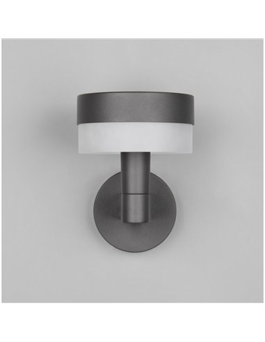 Aplique LED de pared MACKENZIE para exterior, estilo farol moderno 8W 800lm, 3000K IP44