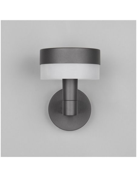 Aplique LED de pared MACKENZIE para exterior, estilo farol moderno 8W 800lm, 3000K IP44