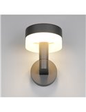 Aplique LED de pared MACKENZIE para exterior, estilo farol moderno 8W 800lm, 3000K IP44