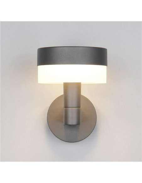 Aplique LED de pared MACKENZIE para exterior, estilo farol moderno 8W 800lm, 3000K IP44
