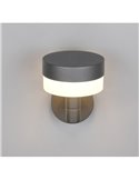 Aplique LED de pared MACKENZIE para exterior, estilo farol moderno 8W 800lm, 3000K IP44
