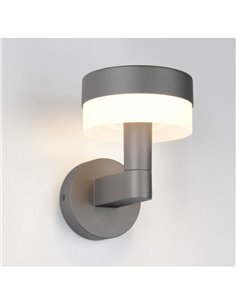 Aplique LED de pared MACKENZIE para exterior, estilo farol moderno 8W 800lm, 3000K IP44 2