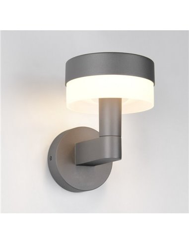 Aplique LED de pared MACKENZIE para exterior, estilo farol moderno 8W 800lm, 3000K IP44