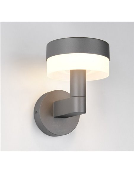 Aplique LED de pared MACKENZIE para exterior, estilo farol moderno 8W 800lm, 3000K IP44