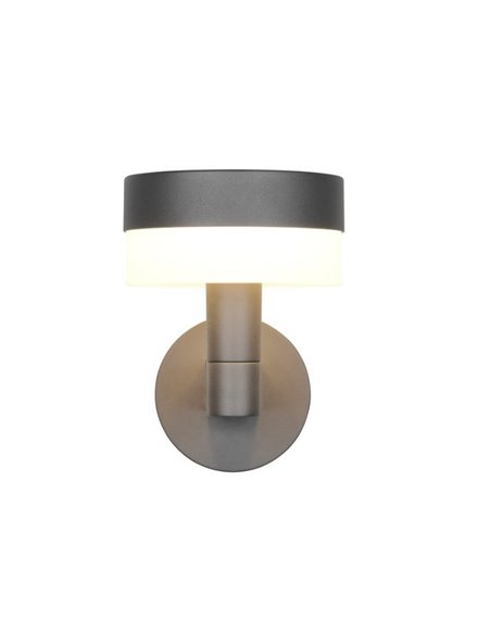 Aplique LED de pared MACKENZIE para exterior, estilo farol moderno 8W 800lm, 3000K IP44