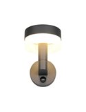Aplique LED de pared MACKENZIE para exterior, con sensor de movimiento 8W 800lm, 3000K IP44