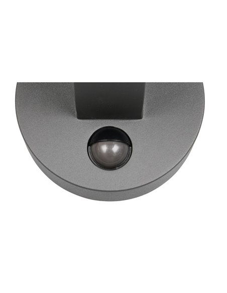 Aplique LED de pared MACKENZIE para exterior, con sensor de movimiento 8W 800lm, 3000K IP44