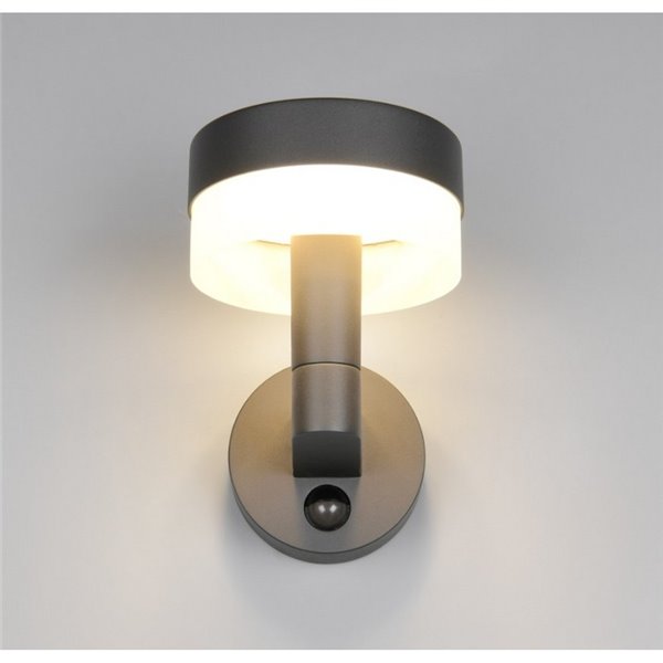 Aplique LED de pared MACKENZIE para exterior, con sensor de movimiento 8W 800lm, 3000K IP44