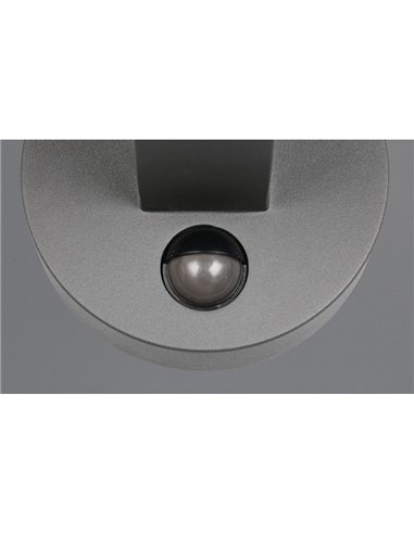 Aplique LED de pared MACKENZIE para exterior, con sensor de movimiento 8W 800lm, 3000K IP44